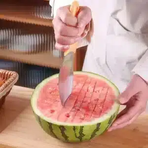 Coupe mangue et pastèque en acier inoxydable