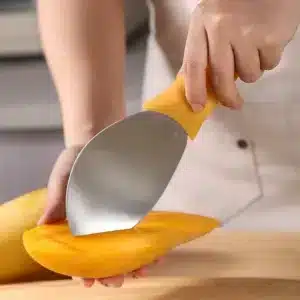 Coupe mangue et pastèque en acier inoxydable