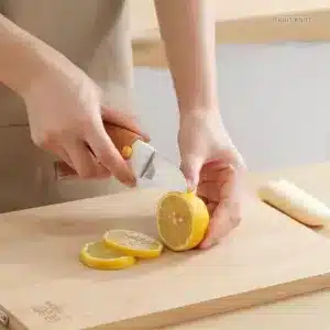 Couteau et Éplucheur Rétractable 2-en-1 pour Fruits et Légumes