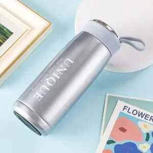 Gourde Isotherme en Acier Inoxydable avec Filtre à Thé