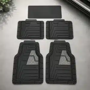 Tapis de Voiture Universel en Caoutchouc Premium – Pack 5 Pièces