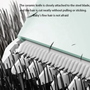 Tondeuse Électrique pour Bébé – Coupe-Cheveux Silencieuse et Sécurisée