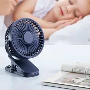 Mini Ventilateur à Pince Portable Rechargeable