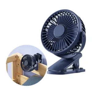 Mini Ventilateur à Pince Portable Rechargeable