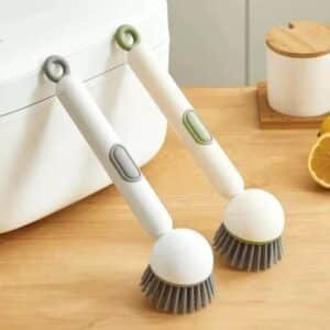brosse de nettoyage multifonction avec réservoir intégré