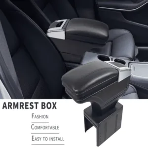 Accoudoir Central Universel pour Voiture avec Rangement