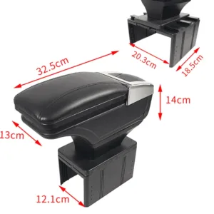 Accoudoir Central Universel pour Voiture avec Rangement