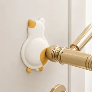 Butoir de Porte Mural en Silicone – Motifs Animaux