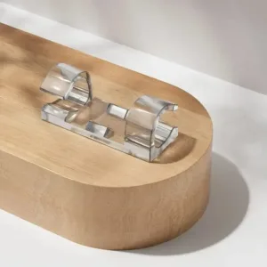 Clips adhésifs transparents pour câbles - 20 pièces