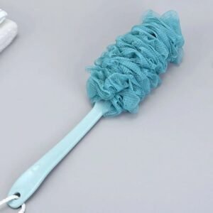 Fleur de Douche avec Manche Long | Éponge de Bain Exfoliante Douce