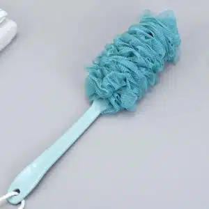 Fleur de Douche avec Manche Long | Éponge de Bain Exfoliante Douce