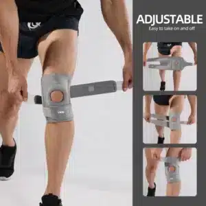 Genouillère de Maintien Ajustable avec Stabilisation de la Rotule