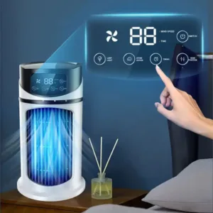 Mini ventilateur Portable 4-en-1 avec Refroidissement par Eau