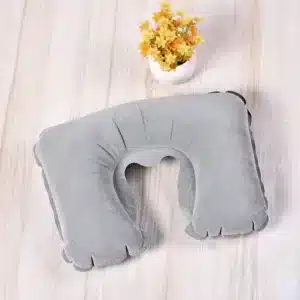 Oreiller de Voyage Gonflable en Forme U – Confort Optimal pour le Cou