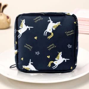 Pochette de Rangement pour Serviettes Hygiéniques – Étui Discret et Portable