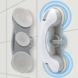 Poignée de Sécurité à Ventouses pour Salle de Bain