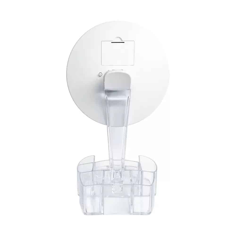 Miroir de Maquillage Rond avec Compartiment de Rangement Miroir de Maquillage Rond avec Compartiment de Rangement