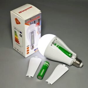 Ampoule LED Rechargeable d'Urgence 5000mAh – Lampe Anti-Coupure Électrique au Maroc
