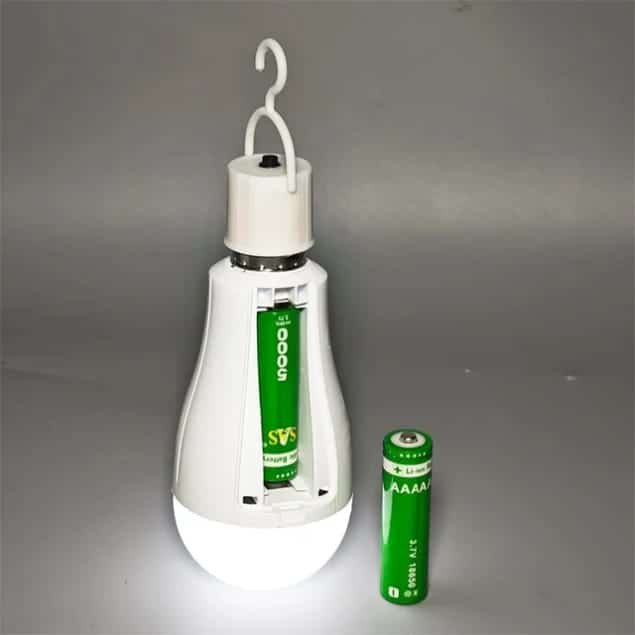 ampoule-led-rechargeable-durgence-5000mah Ampoule LED Rechargeable d'Urgence 5000mAh – Lampe Anti-Coupure Électrique au Maroc