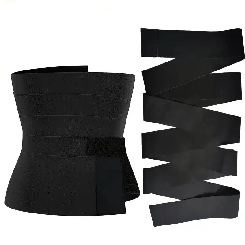 ceinture-de-sudation-amincissante-4-metres-1 Ceinture de Sudation Amincissante avec Bande de Compression – Taille Fine & Maintien Abdominal