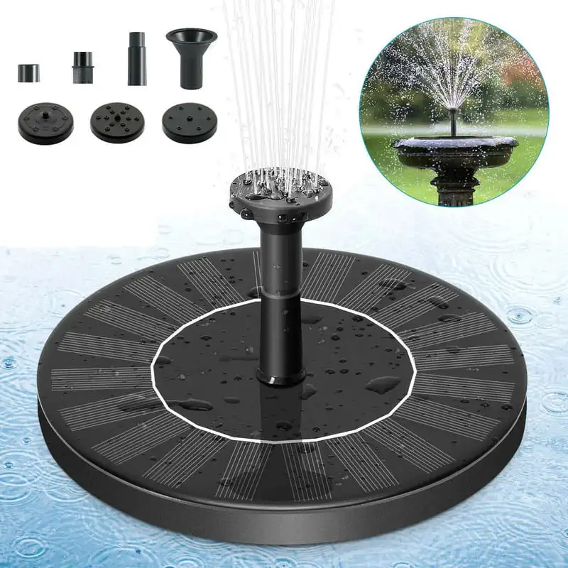 fontaine-solaire-flottante-pour-bassin Fontaine Solaire Flottante pour Bassin – Pompe à Eau Solaire avec 6 Buses