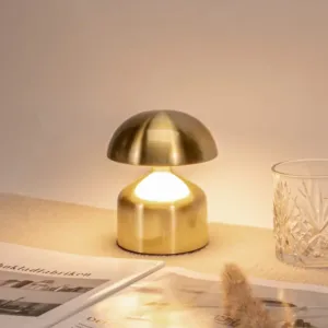 Lampe de Table LED Sans Fil Rechargeable – Éclairage Élégant et Moderne pour Chambre et Salon