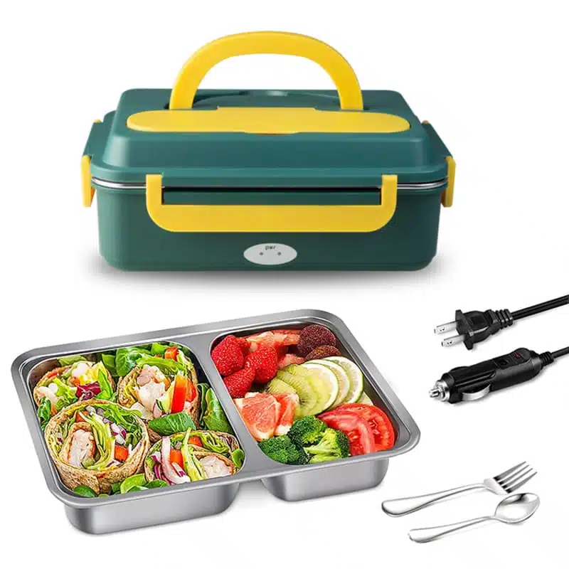 Lunch Box Électrique Chauffant – Gardez Vos Repas Chauds Partout au Maroc