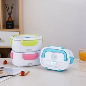 Lunch Box Électrique Chauffante – Boîte à Repas Portable avec Compartiments