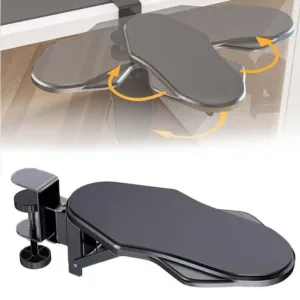 Repose Bras Ergonomique Pliable pour Bureau – Support d’Avant-Bras Rotatif
