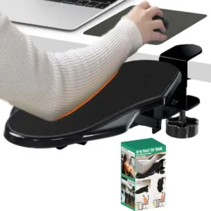 Repose Bras Ergonomique Pliable pour Bureau – Support d’Avant-Bras Rotatif