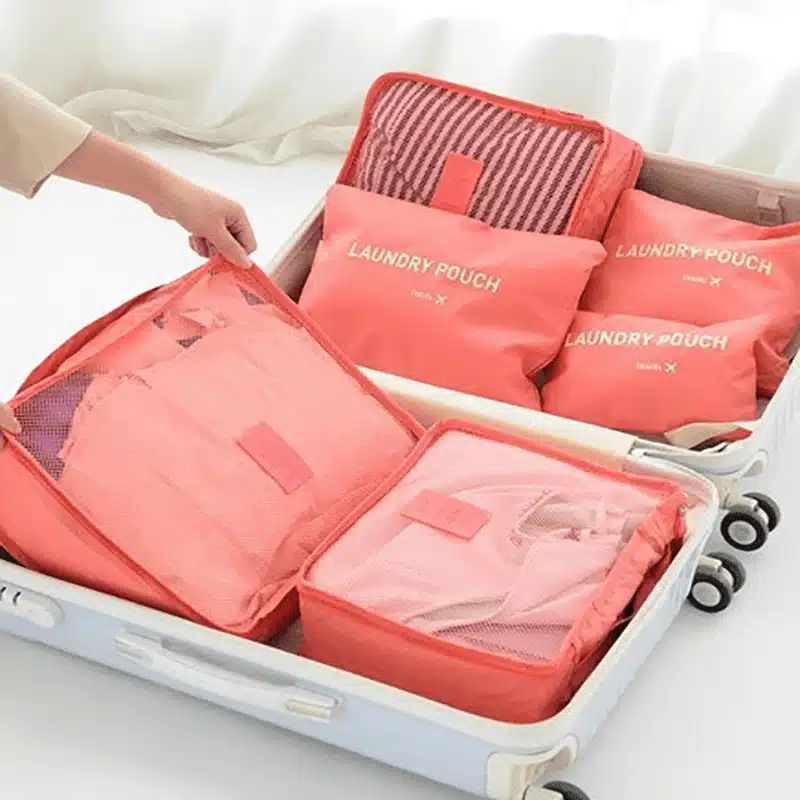set-de-6-organisateurs-de-valise Set de 6 Organisateurs de Valise – Sacs de Rangement pour Voyage