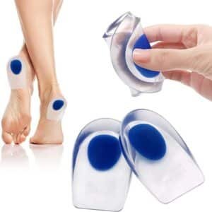 Talonnettes en Gel de Silicone pour Épine Calcanéenne – Soulagement Immédiat des Douleurs au Talon