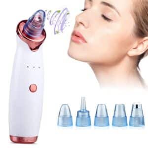 Aspirateur de points noirs électrique avec 5 embouts – Nettoyeur de pores XR CLEANER