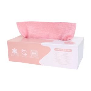 Boîte de chiffons microfibre 20 pièces lavables et réutilisables