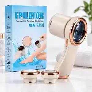 Épilateur Électrique 2 en 1 Rechargeable avec Écran Digital