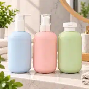 Flacon distributeur rechargeable avec pompe – Savon, shampoing et lotion