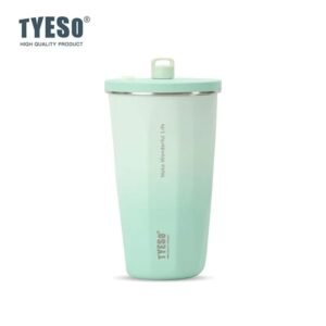Gobelet isotherme TYESO avec paille et couvercle