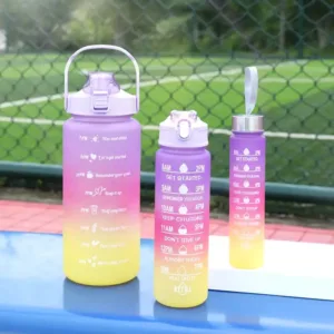 Gourde eau 3 en 1