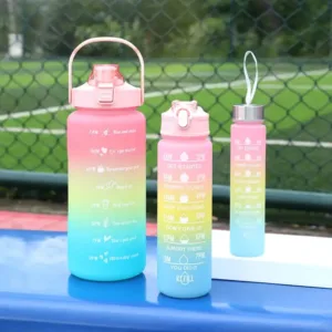 Gourde eau 3 en 1