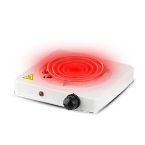 Plaque chauffante électrique 1 feu 1000W – Réchaud électrique portable