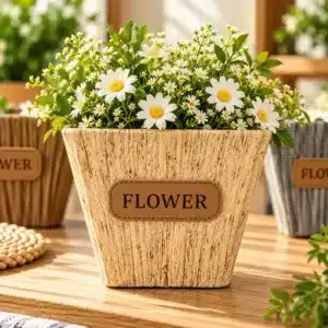 Pot pour plantes et fleurs décoratif FLOWER au Maroc
