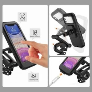 Support Téléphone Étanche pour Moto et Vélo