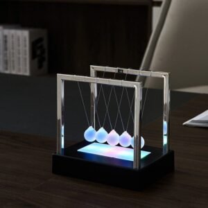 Pendule de Newton décoratif avec boules suspendues à balancier